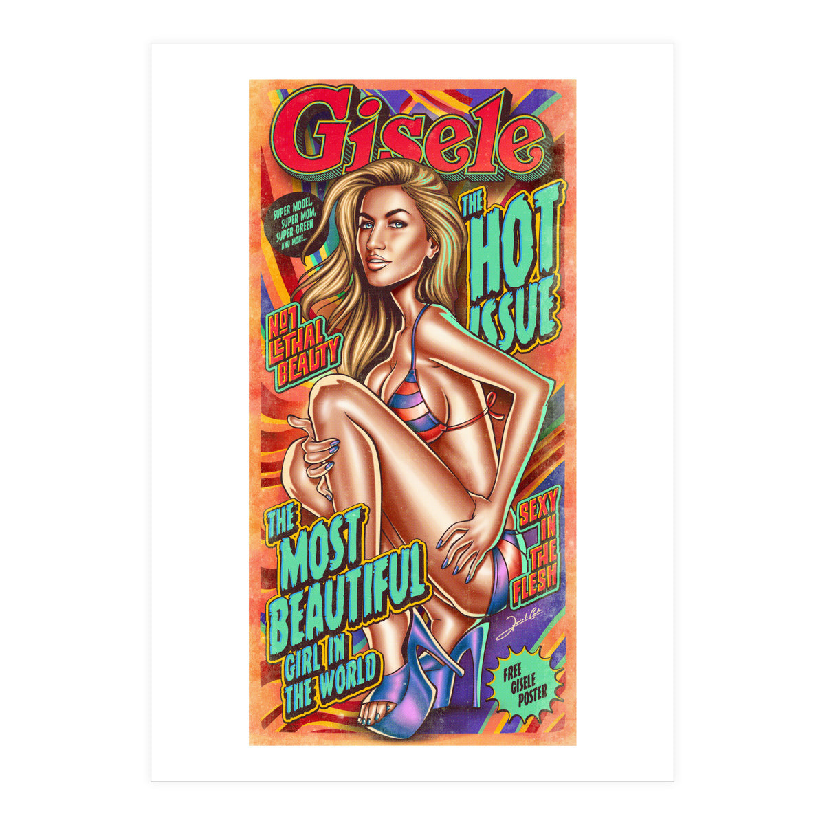 The Mos Beautiful Girl In The World (Print Only)