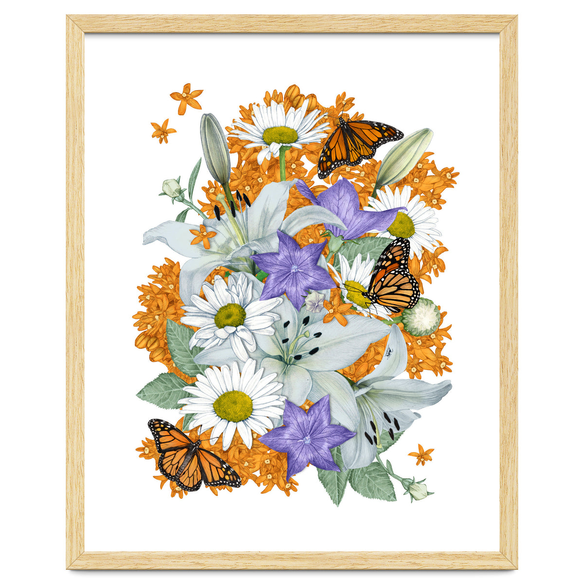 Lillies and Monarchs