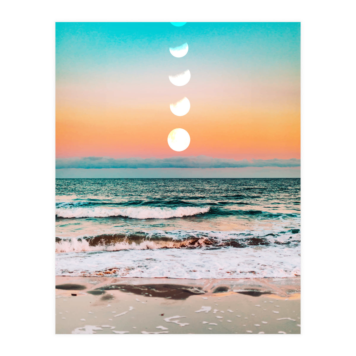 Beach Moon (Print Only)