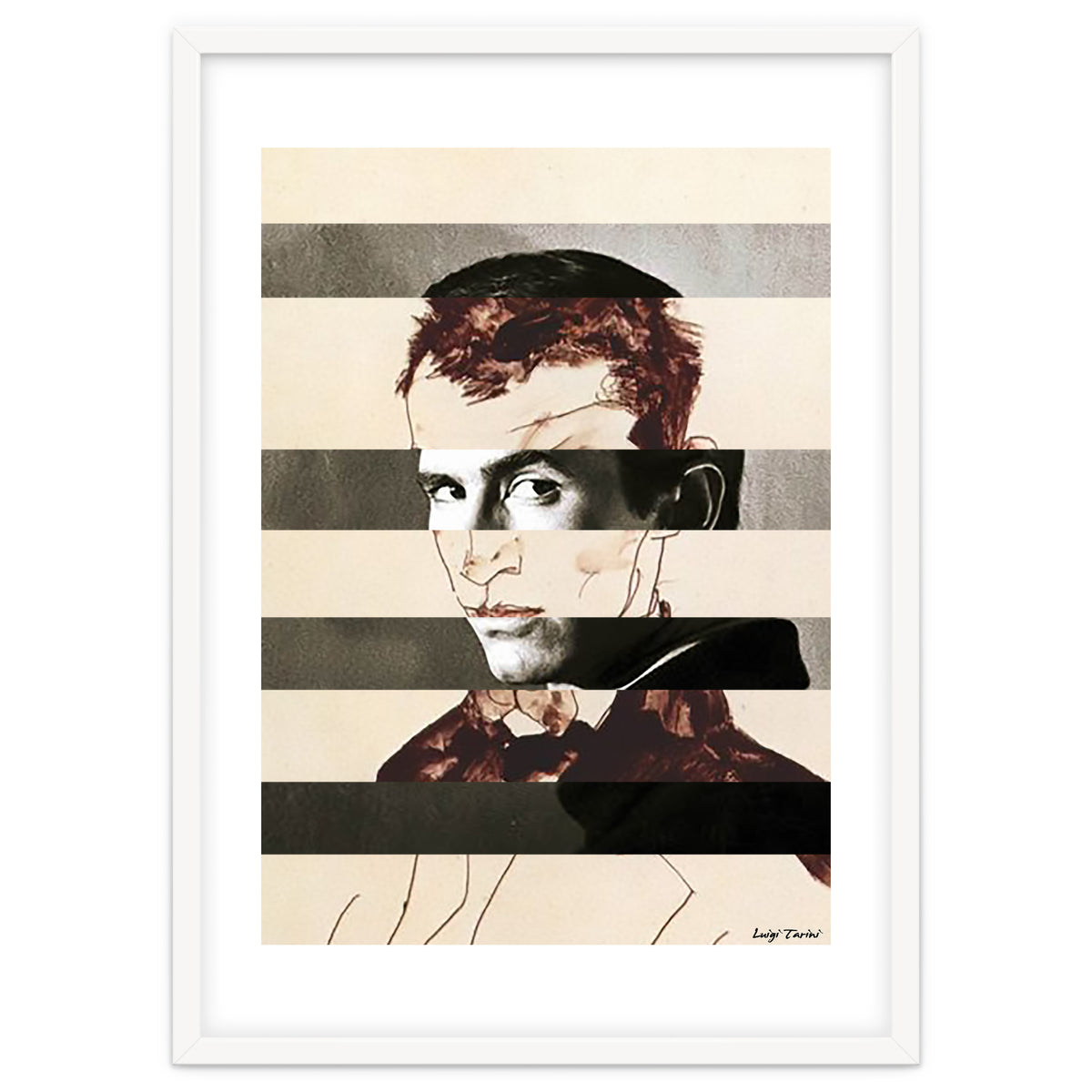 Egon Schiele's Self Portrait & Anthony Perkins