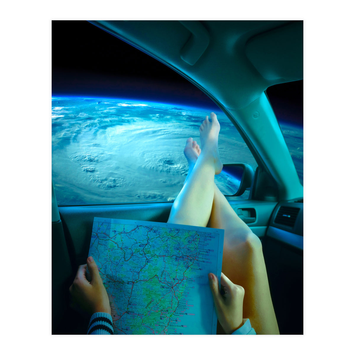 Get lost with me (Print Only)