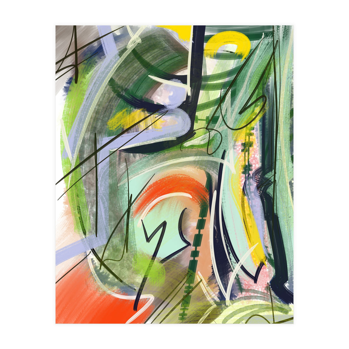 Expressões Do Pincel (Print Only)