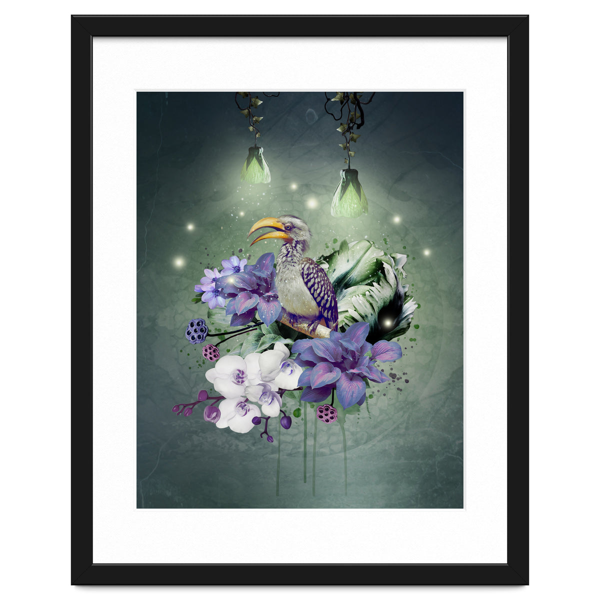 Floral Magic Hornbill