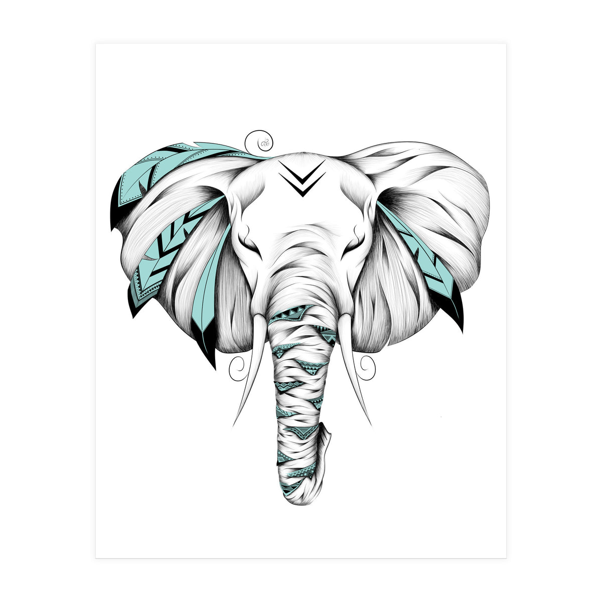 Poetic Elephant (Print Only)