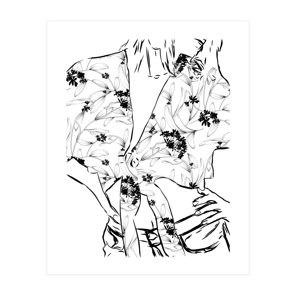 Fashionista || #illustration #fashion (Print Only)