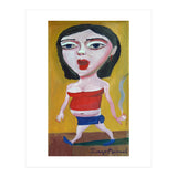Walking girl (Print Only) thumbnail