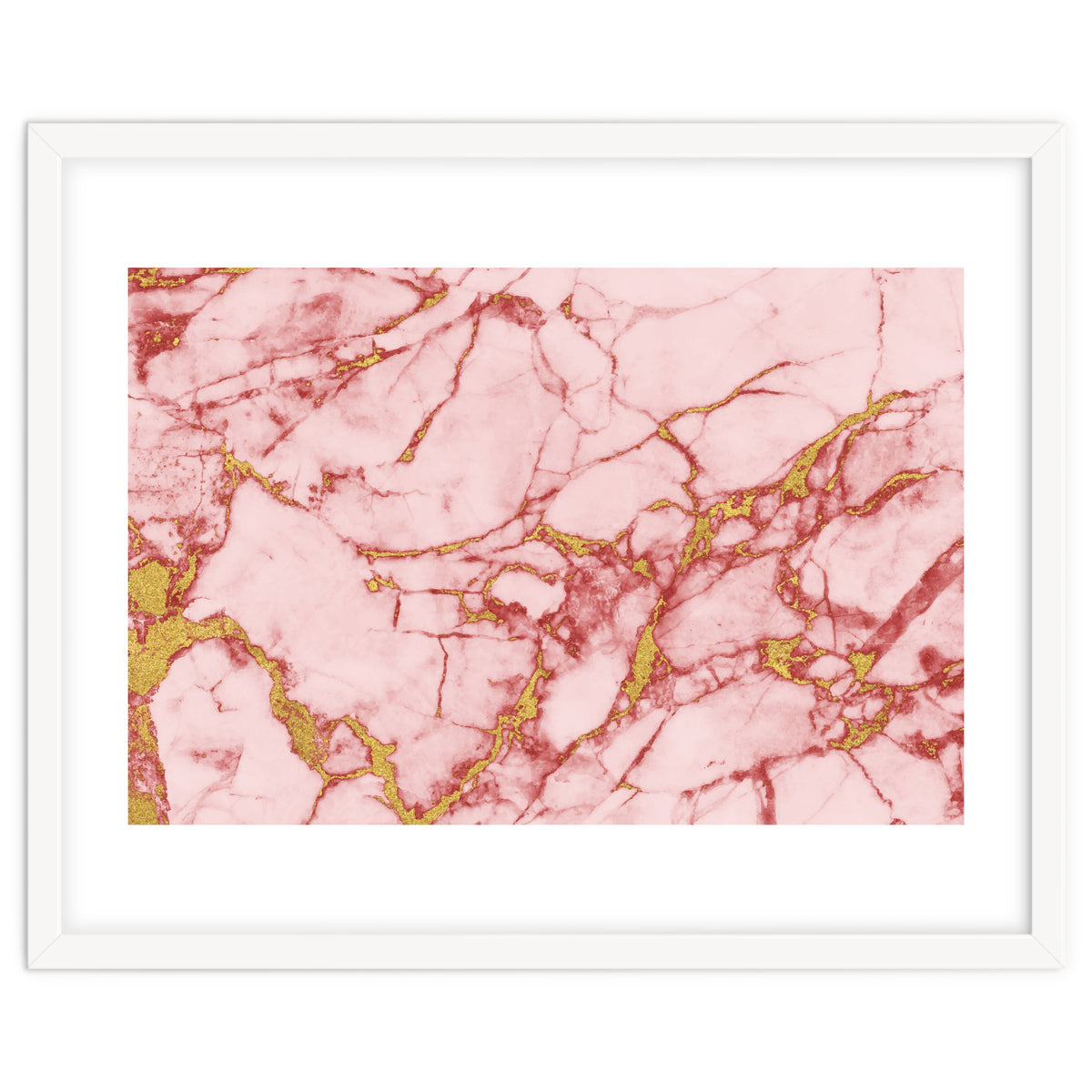 Blush Gold Marble II