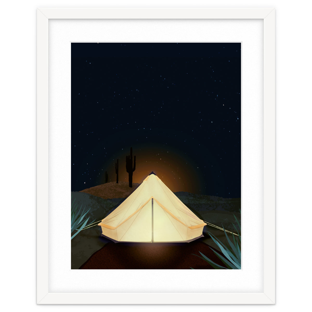 Tent at Night