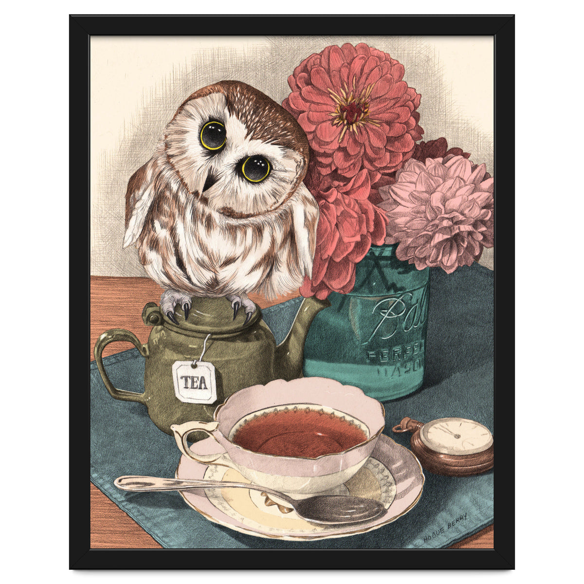 Sweet Little Tea Owl