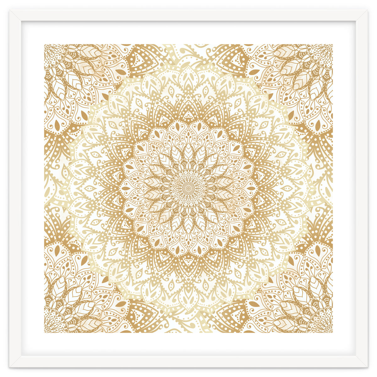 Mandalas For May Gold