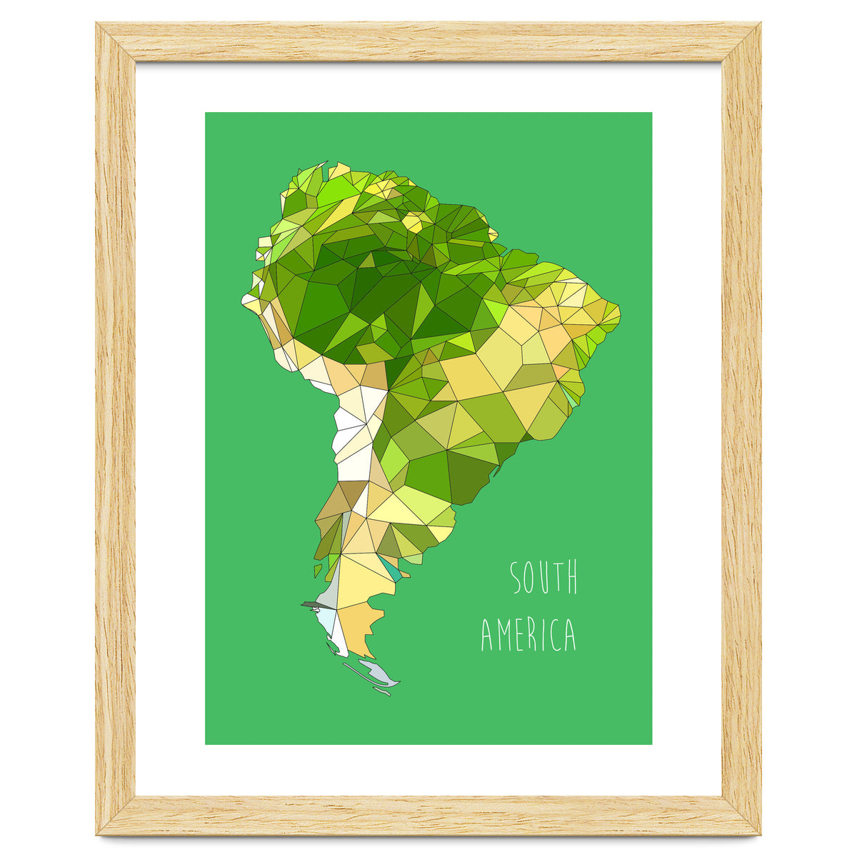 SOUTH AMERICA – Green
