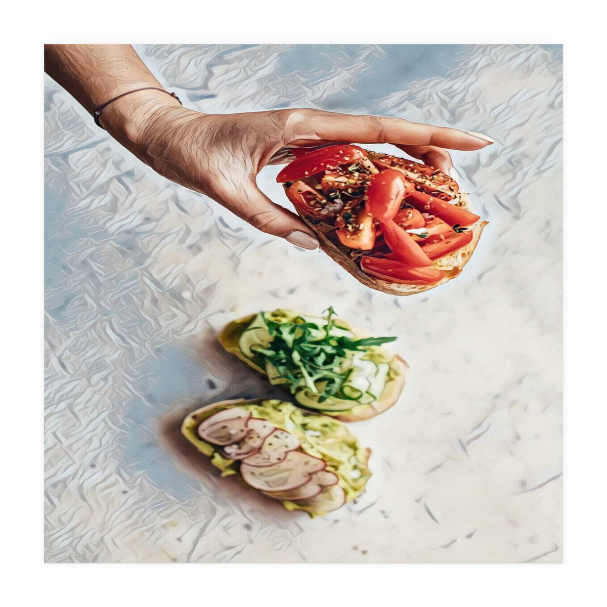 A Beautiful Bruschetta (Print Only)