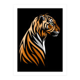 Tribal Tiger  (Print Only) thumbnail