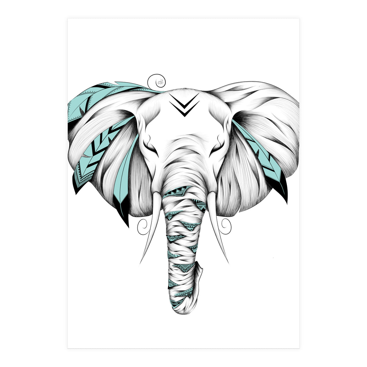 Poetic Elephant (Print Only)