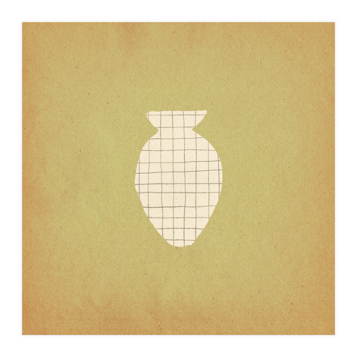 Checkered vase (Print Only)