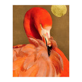 Flamingo With Golden Sun (Print Only) thumbnail