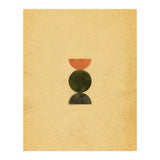 Blurry mid century modern shapes (Print Only) thumbnail