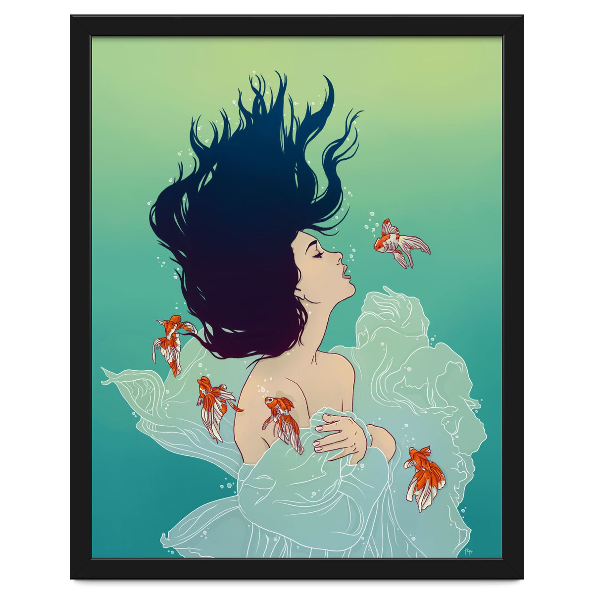 Underwater Lady