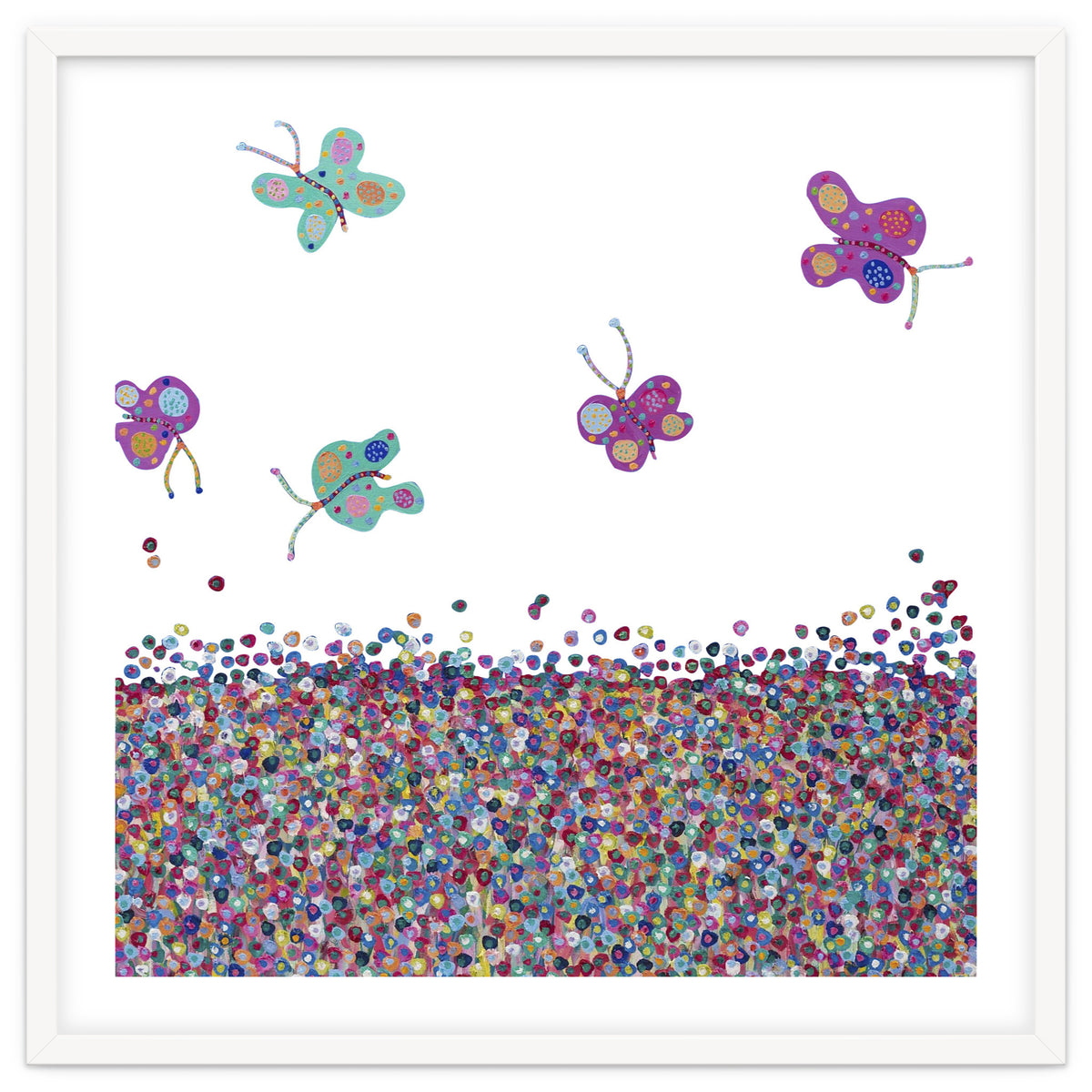 Butterflies Are Free (white)