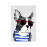Frenchie Summer Style (Print Only) thumbnail