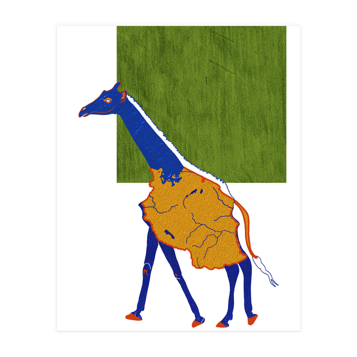 Tanzanian Giraffe (Print Only)