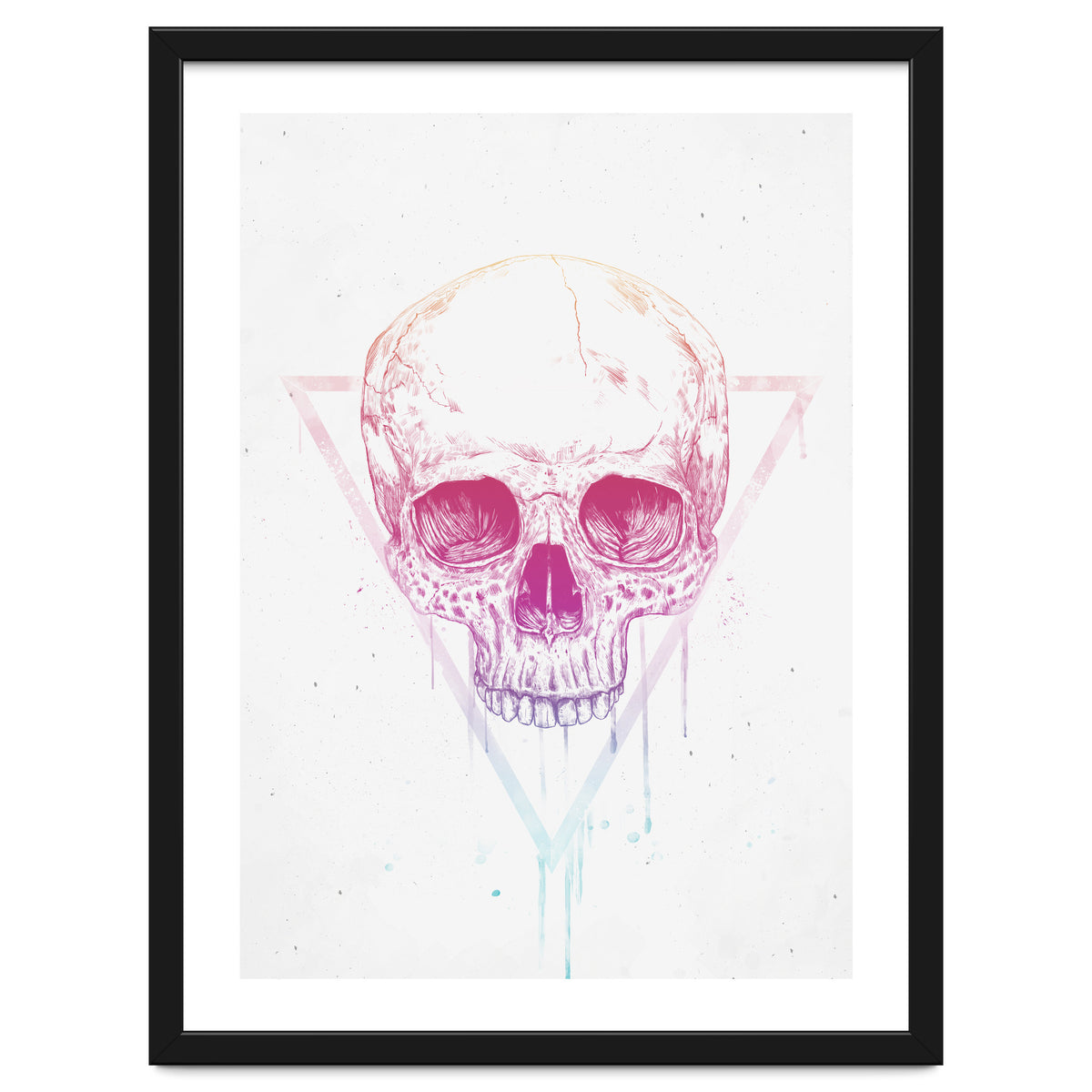 Skull In Triangle