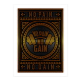 No Pain No Gain (Print Only) thumbnail
