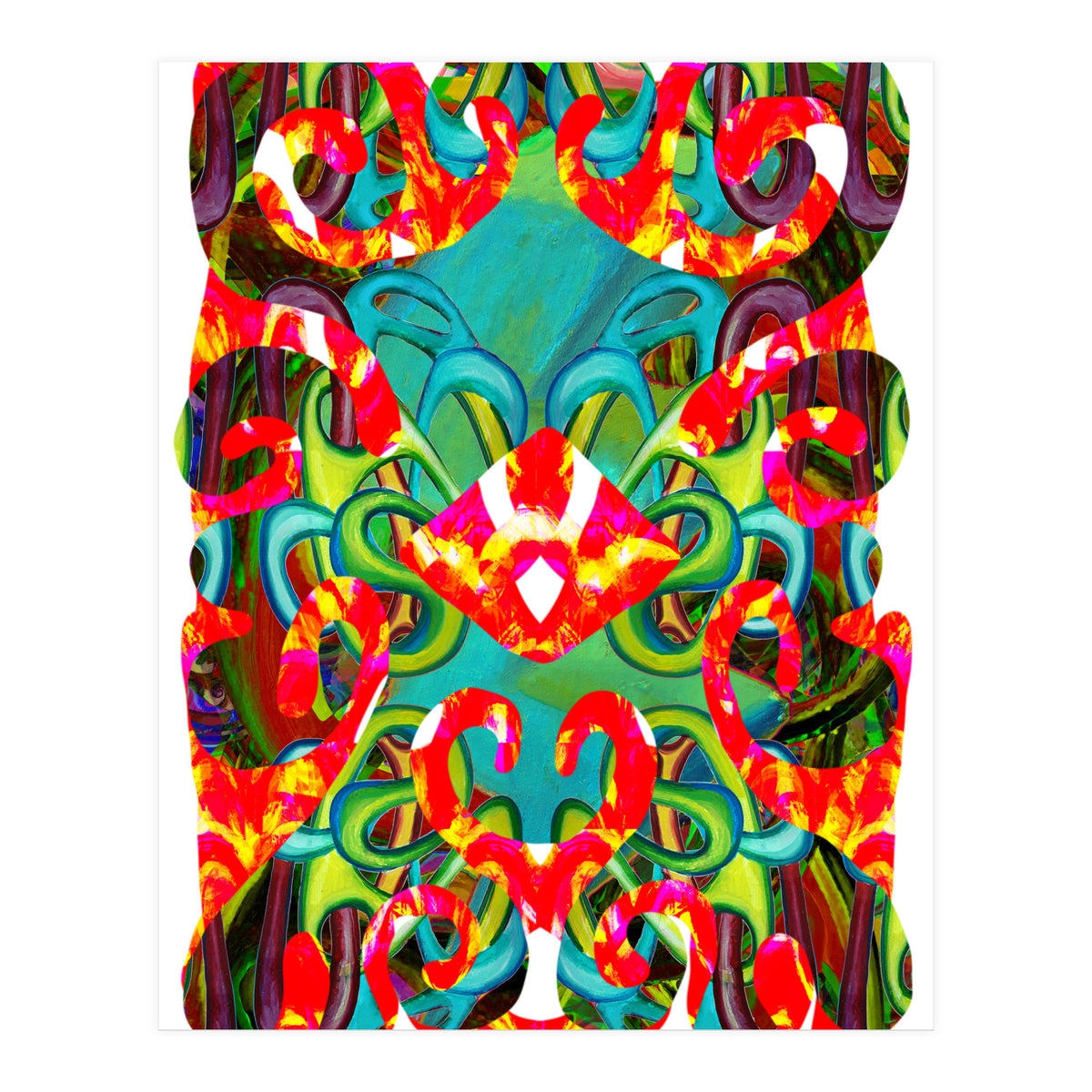 Pop Abstract Asimetrico 34 Copia (Print Only)