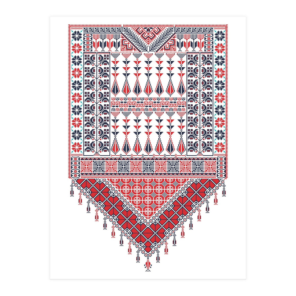 Tatreez Ornament 19 (Print Only)