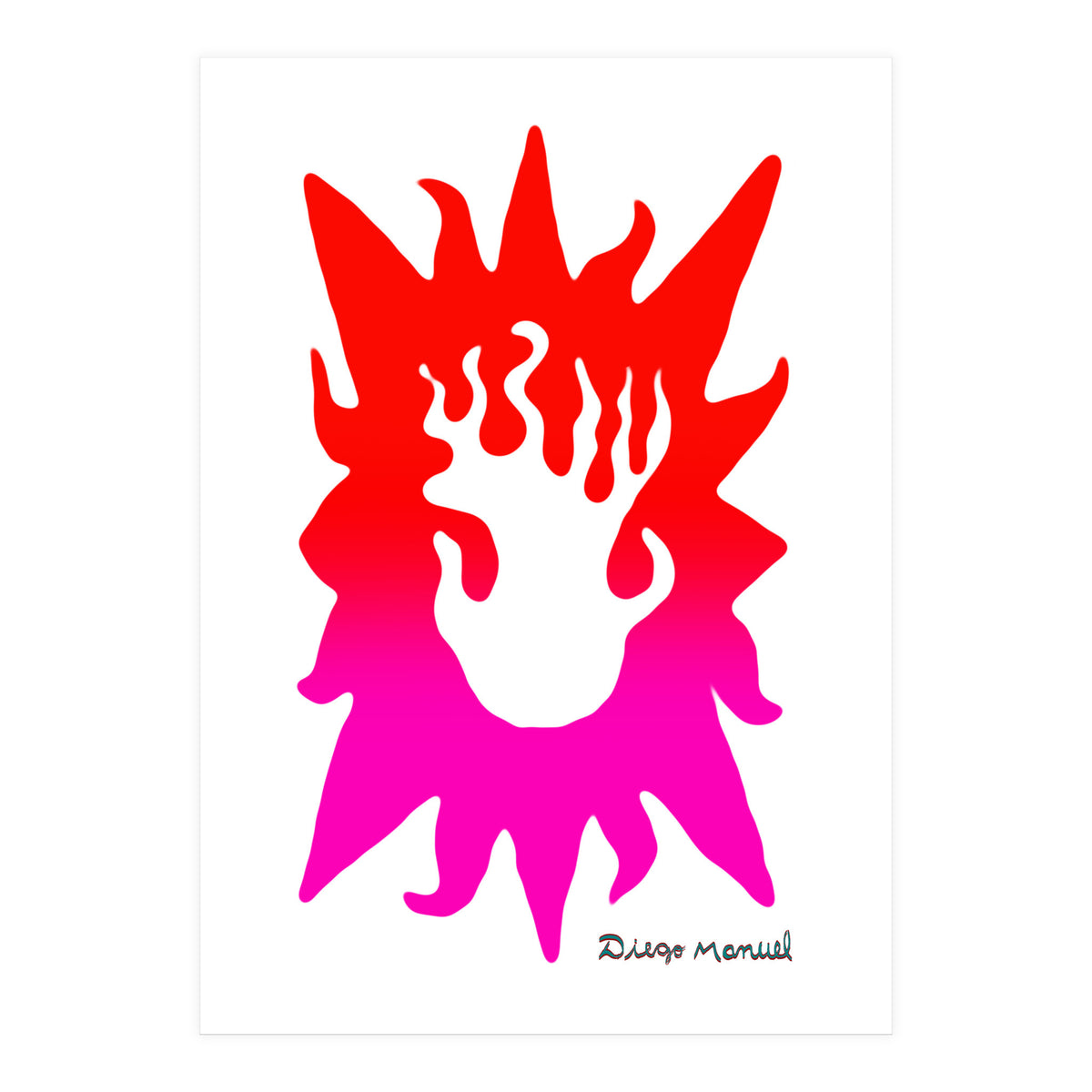 Fuego 116 Copia (Print Only)