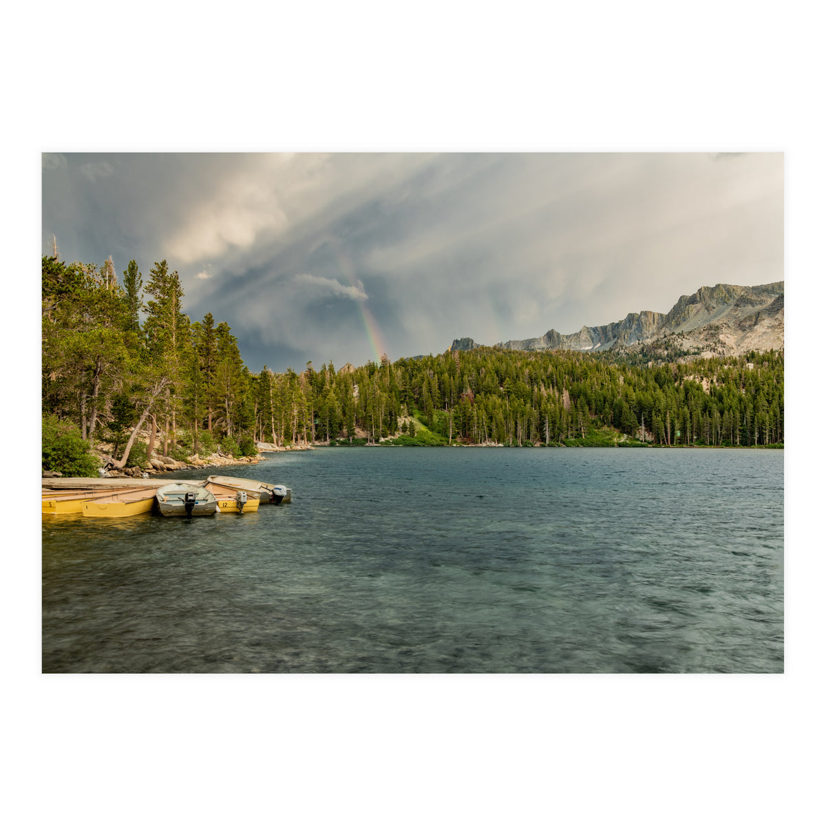 Lake George Rainbow (Print Only)