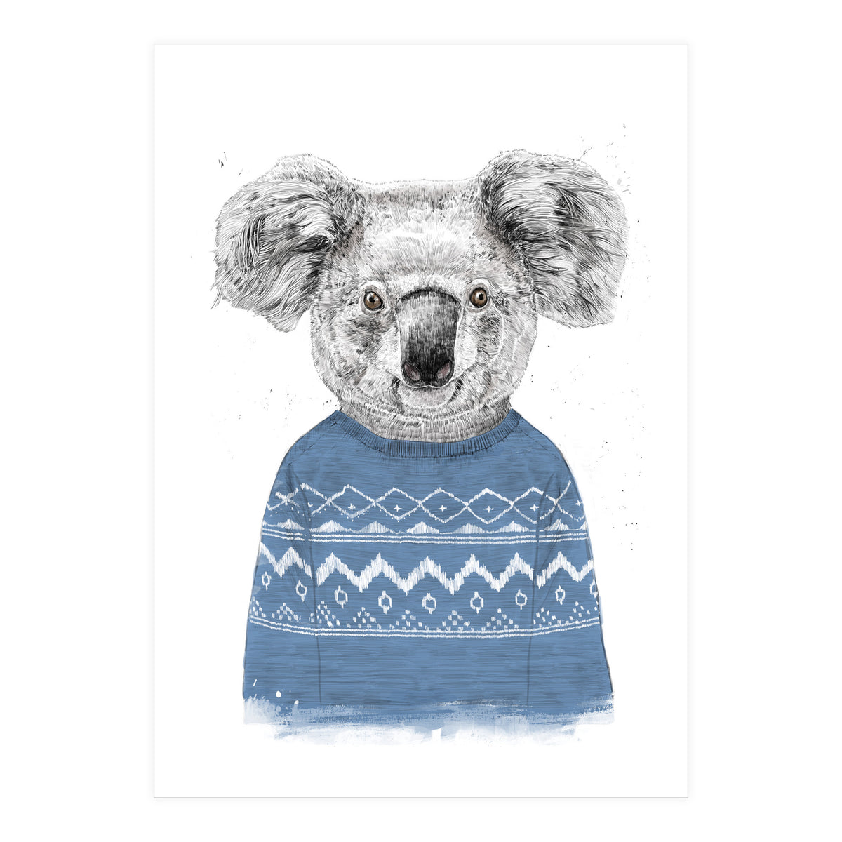 Winter Koala (Print Only)