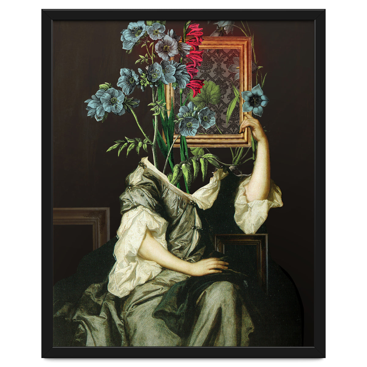 Florales Portrait Disatster