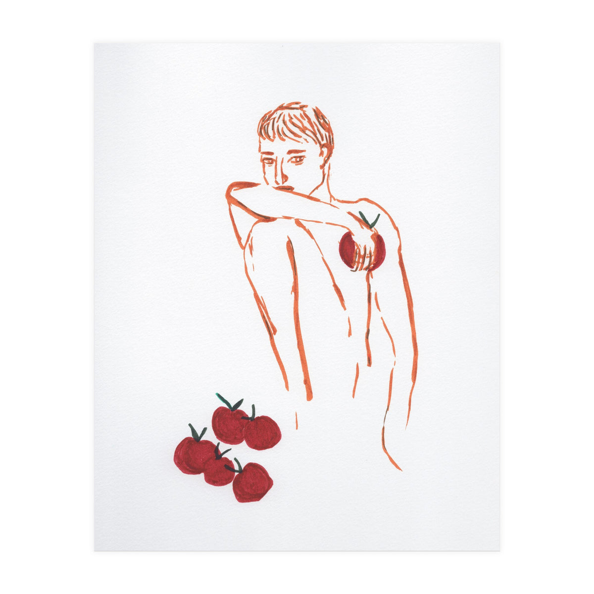 Apples eater (Print Only)