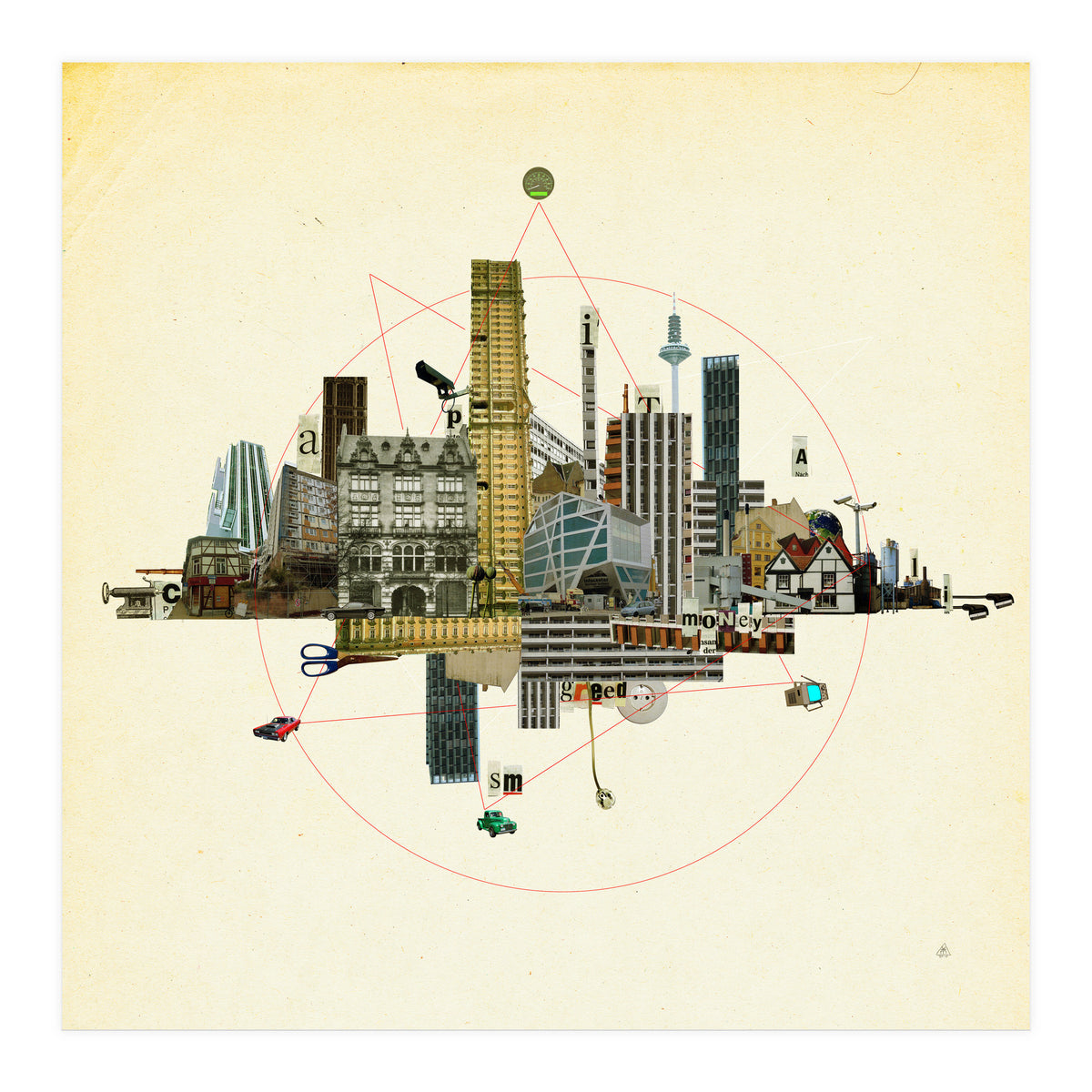 Collage City Mix 8 (Print Only)