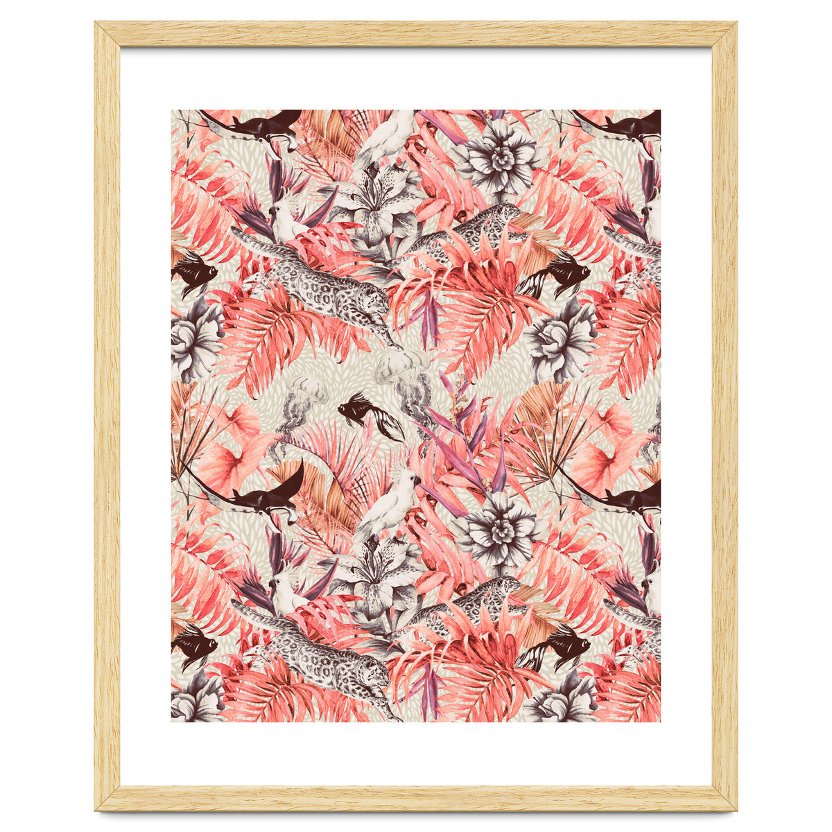 Tropical paradise pink