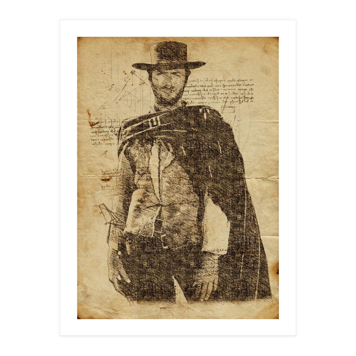 Clint Eastwood (Print Only)