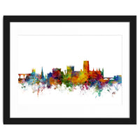 Durham England Skyline Cityscape