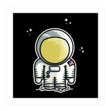 Cute Space Astronaut (Print Only) thumbnail