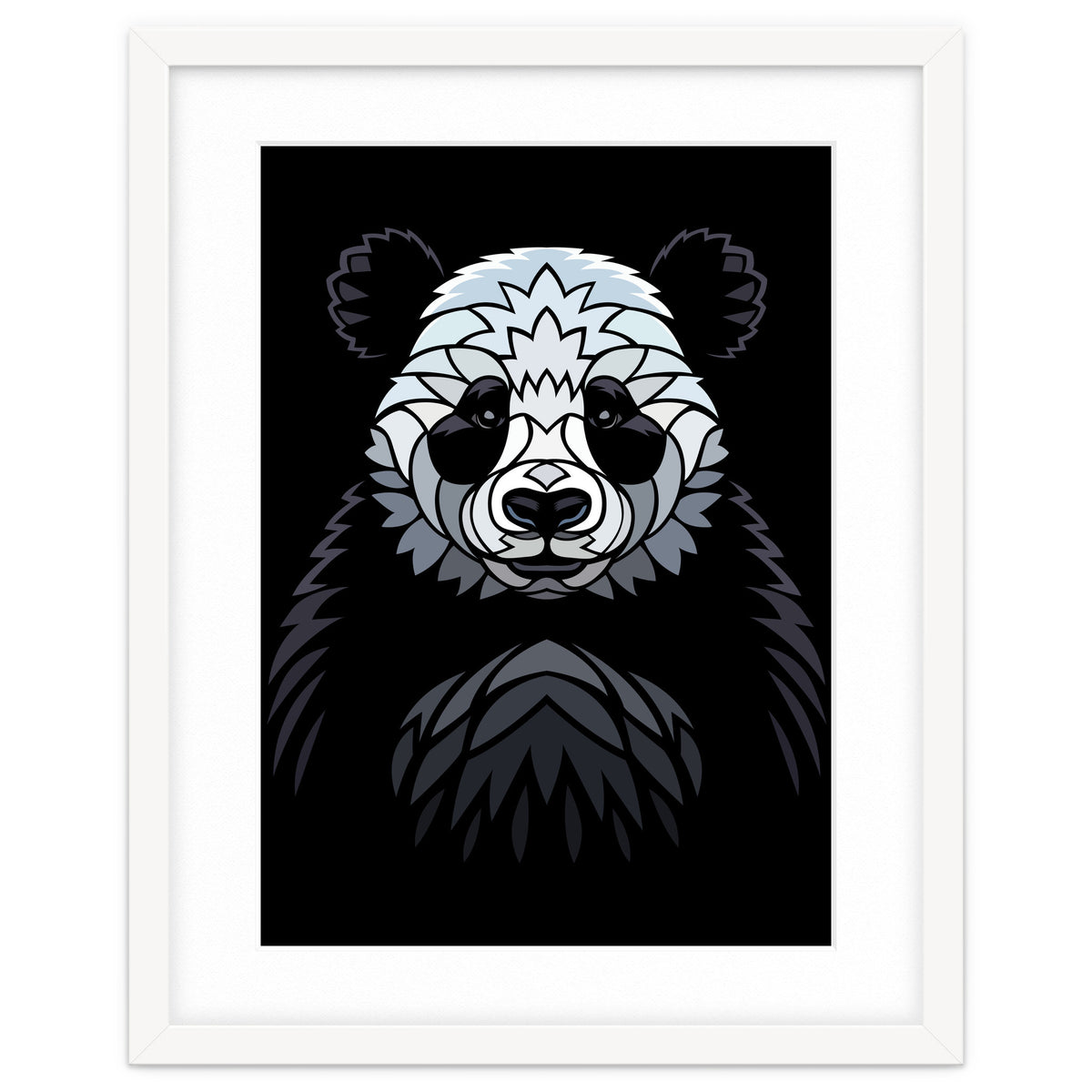 Tribal frontal Panda