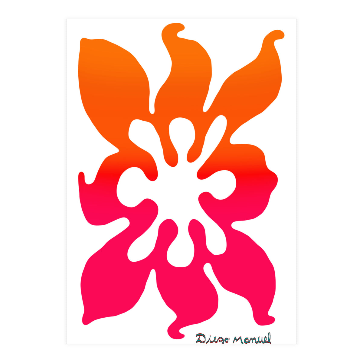 Fuego 72 Copia (Print Only)