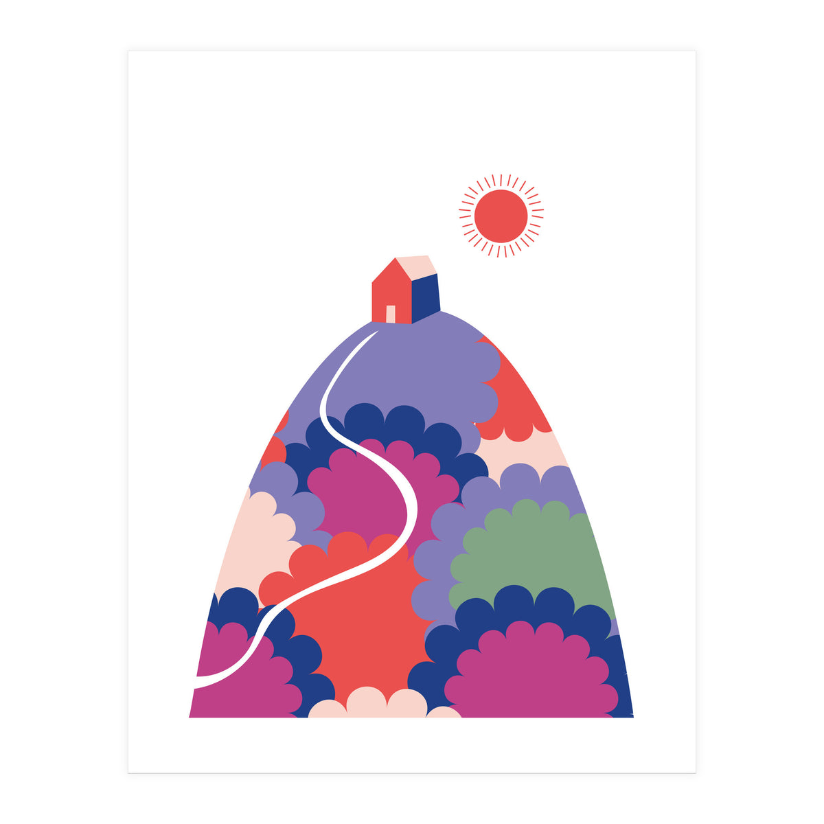 Dream House 1 Rgb  White (Print Only)