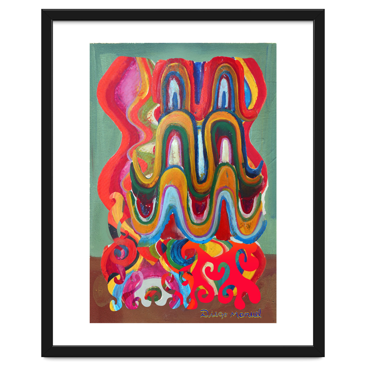 Pop Abstract Asimetrico A1