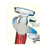 Hammerhead Shark Shaving (Print Only) thumbnail