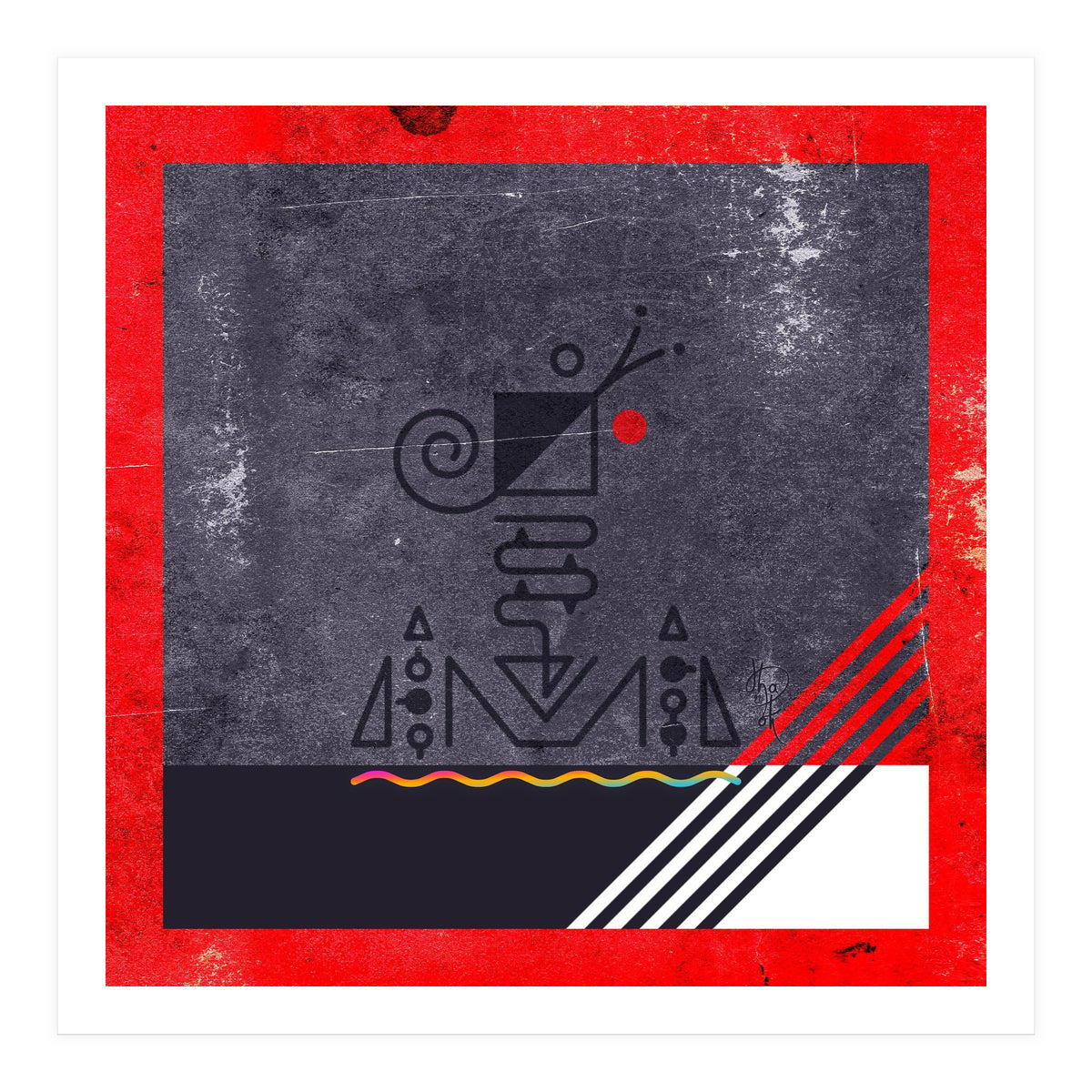 Fake Aztec (Print Only)