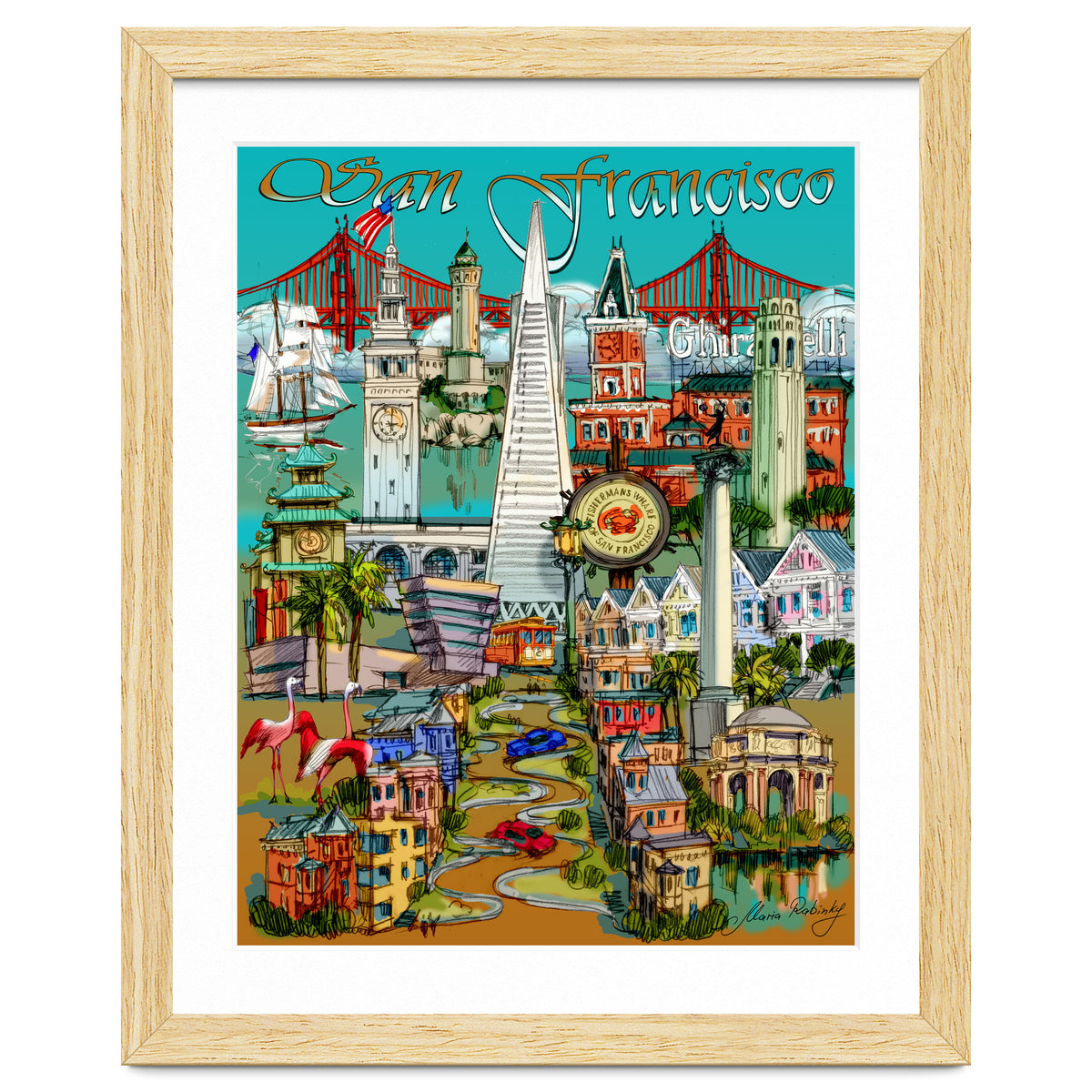 San Francisco Illustration