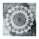 Bohochic Mandala In Gray (Print Only) thumbnail
