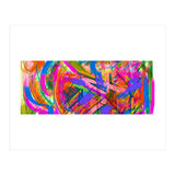 Pink And Blue In Traces (Print Only) thumbnail