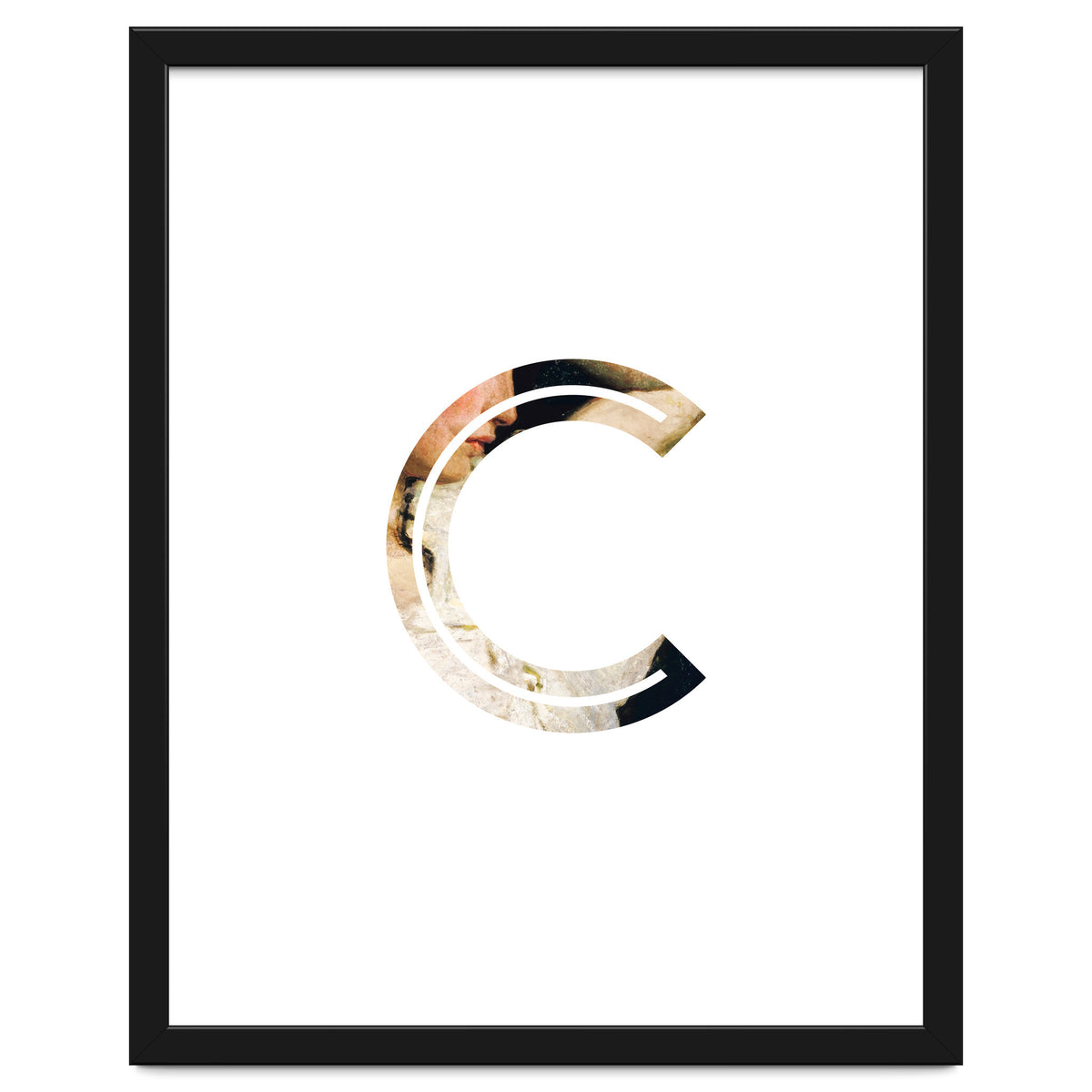 Letter C - (Impress)