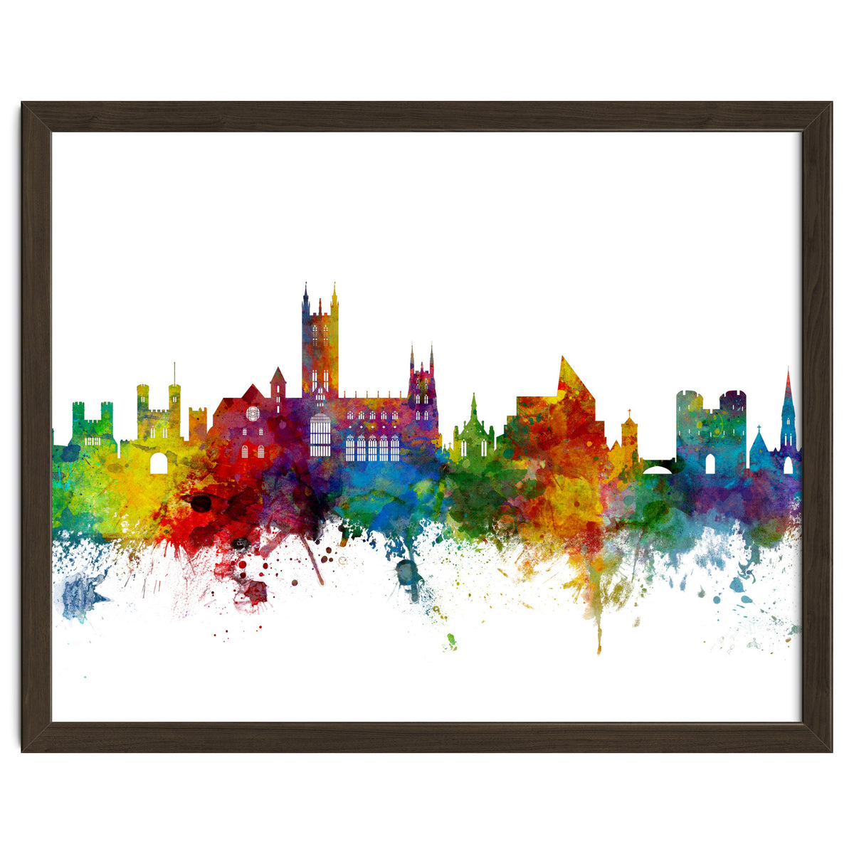 Canterbury England Skyline